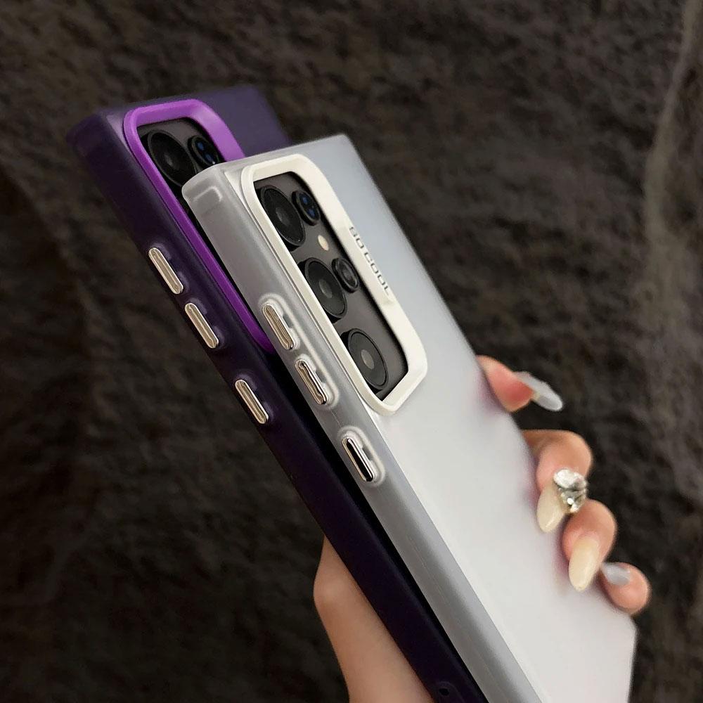 Case For Samsung S26 S25 S24 Ultra Capybara Tangerine Cases For Galaxy S23 S22 S21 FE S20 Ultra S26 Plus Shockproof Phone Cover