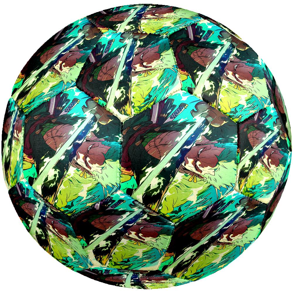 Roronoa Zoro Theme Size 5 Soccer Ball, Suitable for Both Indoor and Outdoor Matches, a Gift Suitable for Everyone.