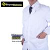 Unisex White Coat for Doctors, Students, Nurses - Long Sleeve, Spring/Autumn, Custom Logo Workwear