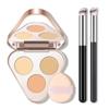 KYDA 3-color Skin Color Correction Palette Perfect Cover for Dark Circles and Spots 01 Light, 0.1 Ounce _#01 Ligh