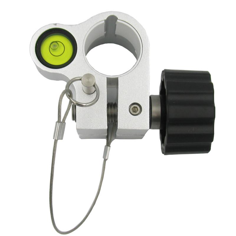 Белый универсальный стержень из углеродного волокна, центрирующий стержень, горизонтальный пузырьковый шарик, сборка, стержень 25 мм, выравнивающий инструмент, пузырьковый уровень