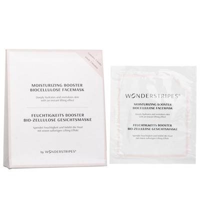 WONDERSTRIPES Увлажняющая бустер-маска для лица из биоцеллюлозы