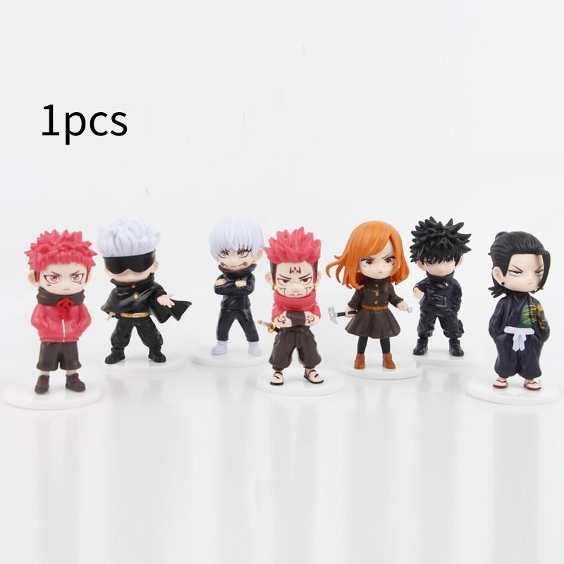 High Quality 10.5cm Jujutsu Kaisen Itadori Yuji Sukuna Chibi Pvc Figure For Collectors