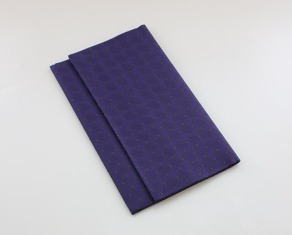 Тайко Сангё Фиолетовый шёлк Нисидзин-ори Фукуса (Тканевый упаковочный мешок) для Праздников и Соболезнований, 20 x 12,5 x 0,6 см, Узор Драконьего Глаза, Золотой