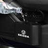 CGW1 Car Trash Bin Rubbish Organizer for Skoda Fabia Kodiaq Citigo Octavia Superb Karoq VRS Yeti Rapid Scala Storage Box Garbage Can