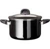 Casserole for Meat WMF Silit Modesto 24 Cm Black 6.4 L (21.0230.3237)