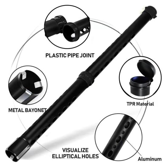 Съемная трубка для извлечения мячей для гольфа Инструмент для извлечения мячей для гольфа Трубка для извлечения мячей из алюминиевого сплава