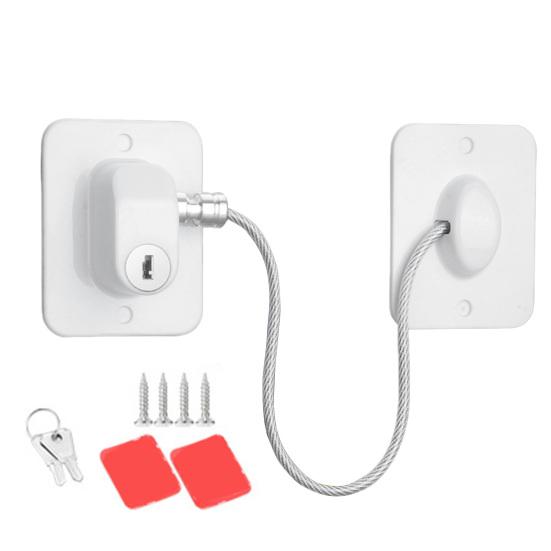 Набор дверных замков холодильника с ключами, защита от детей, инструменты не нужны, безопасность холодильника