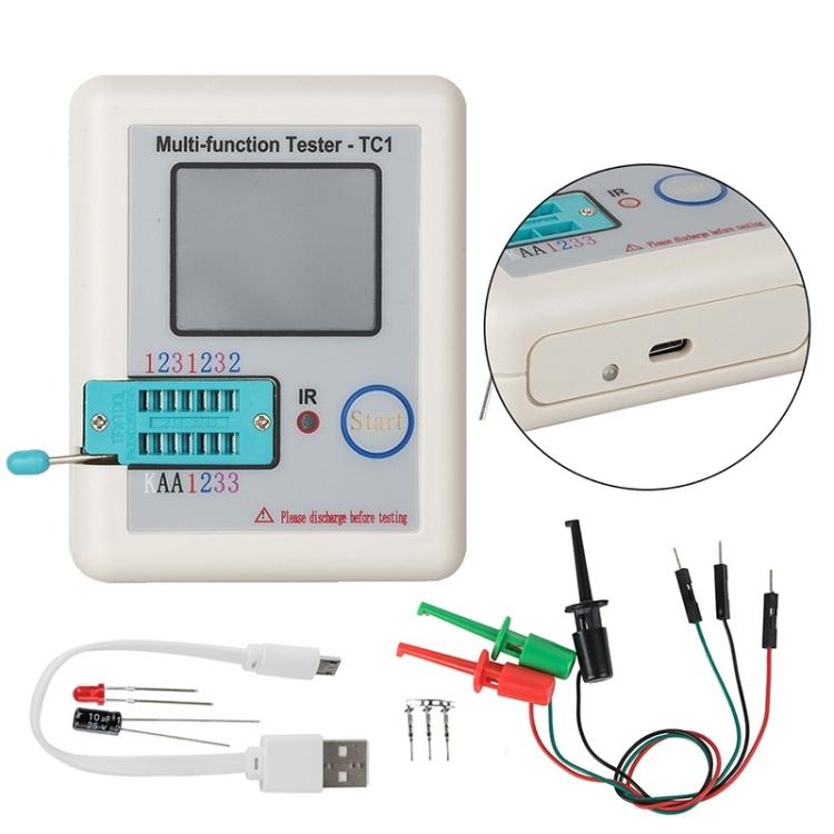 LCR-TC1 Full Colorful Screen Transistor Tester for Diode Triode Capacitor Resistor Test