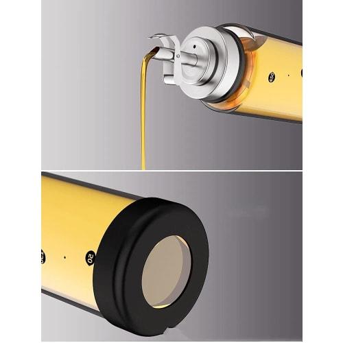 Automatic Flip Condiment Bottle for Home Use, Oil Bottle, Soy Sauce, Vinegar Bottle, Olive Oil Container, 450ml