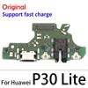 USB Charging Port Board Flex Cable Connector For Huawei P9 P10 P20 P30 P40 Lite Plus Pro E Replacement Parts