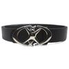 Punk Y2k Belt Moon Star Design Punk Belt Vintage Decorative Belt Men Women