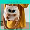 Siamese Cat Plush Backpack Cute Doll Crossbody Bag For Teen Travel School And