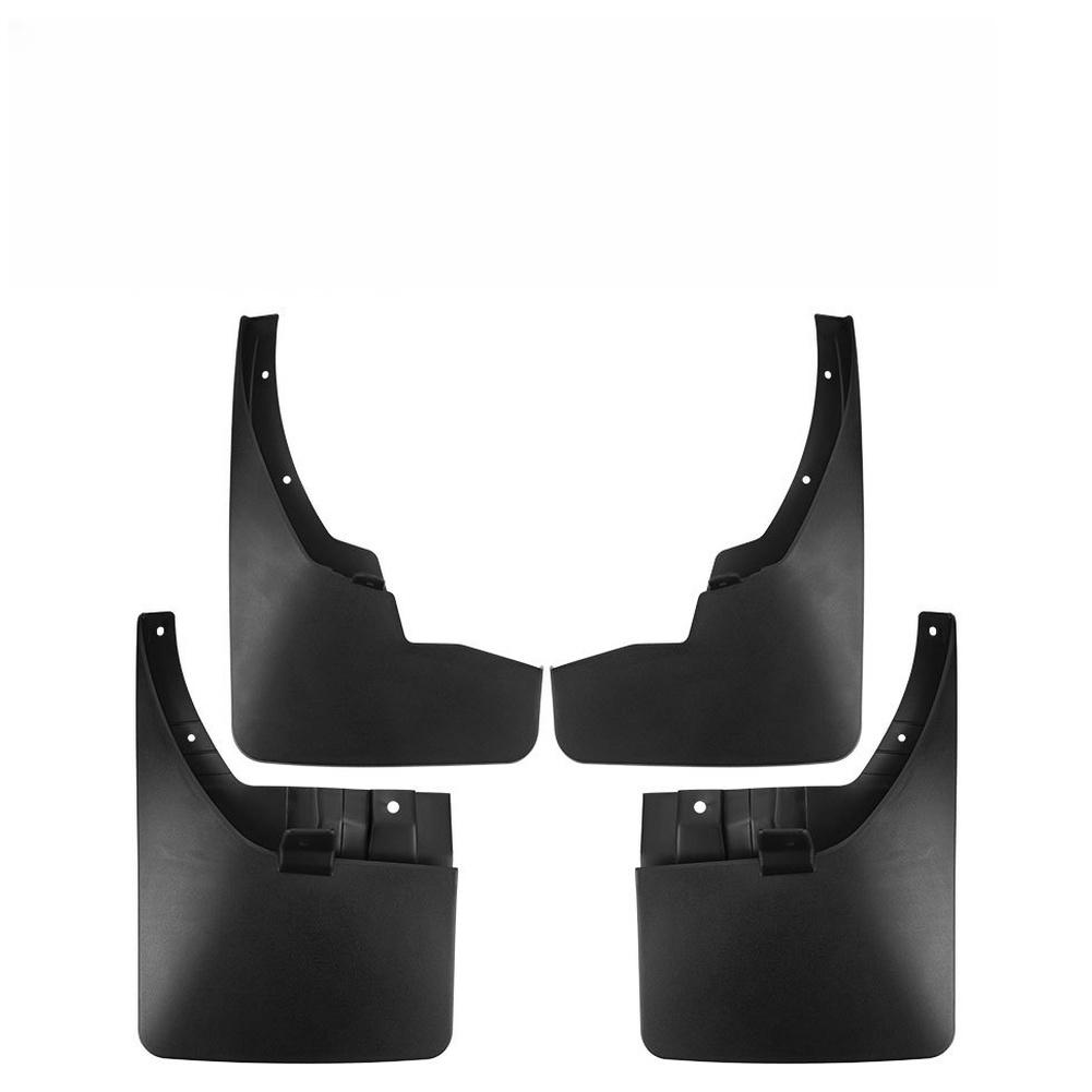 For NISSAN Navara 2016-2026 Front Rear Mud Flaps Mudguards Fender Guards for 400x275mm 380x270mm Tires Black ABS