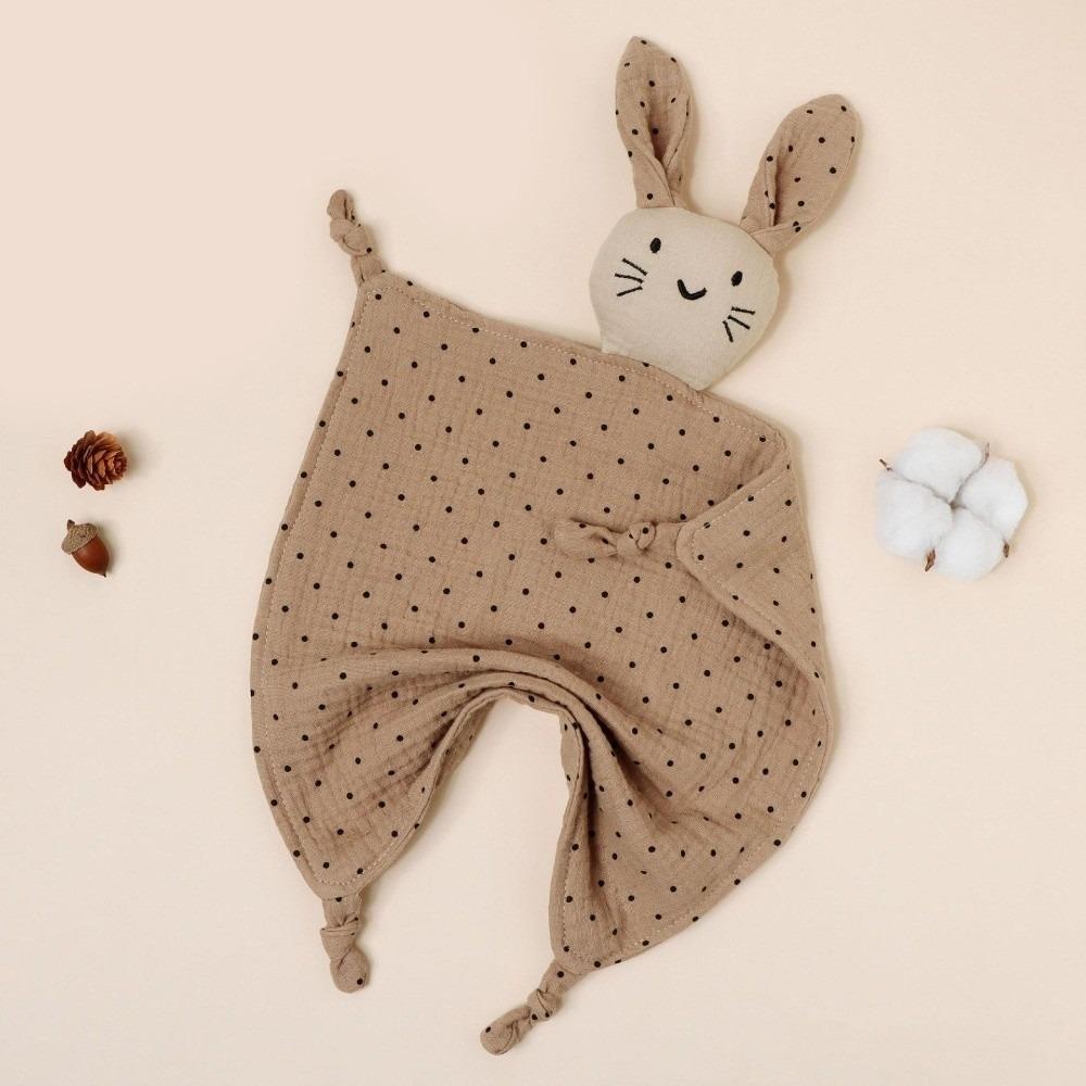 Soft Material Newborn Sleeping Dolls Cotton Muslin Cute Cat Kids Sleep Toy Sleep Time