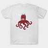 T Shirt Women Marine Octopus Harajuku Print Kawaii Tshirt Summer Short Sleeve Female T-Shirt Top Tee