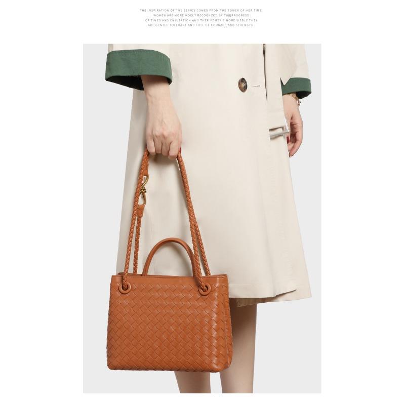 Сумка большой вместимости High Sense, женская индивидуальная темпераментная простая сумка ручной работы, практичная сумка через плечо через плечо