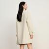 Elva's Island Women's Elegant Short Double-Faced Wool Coat