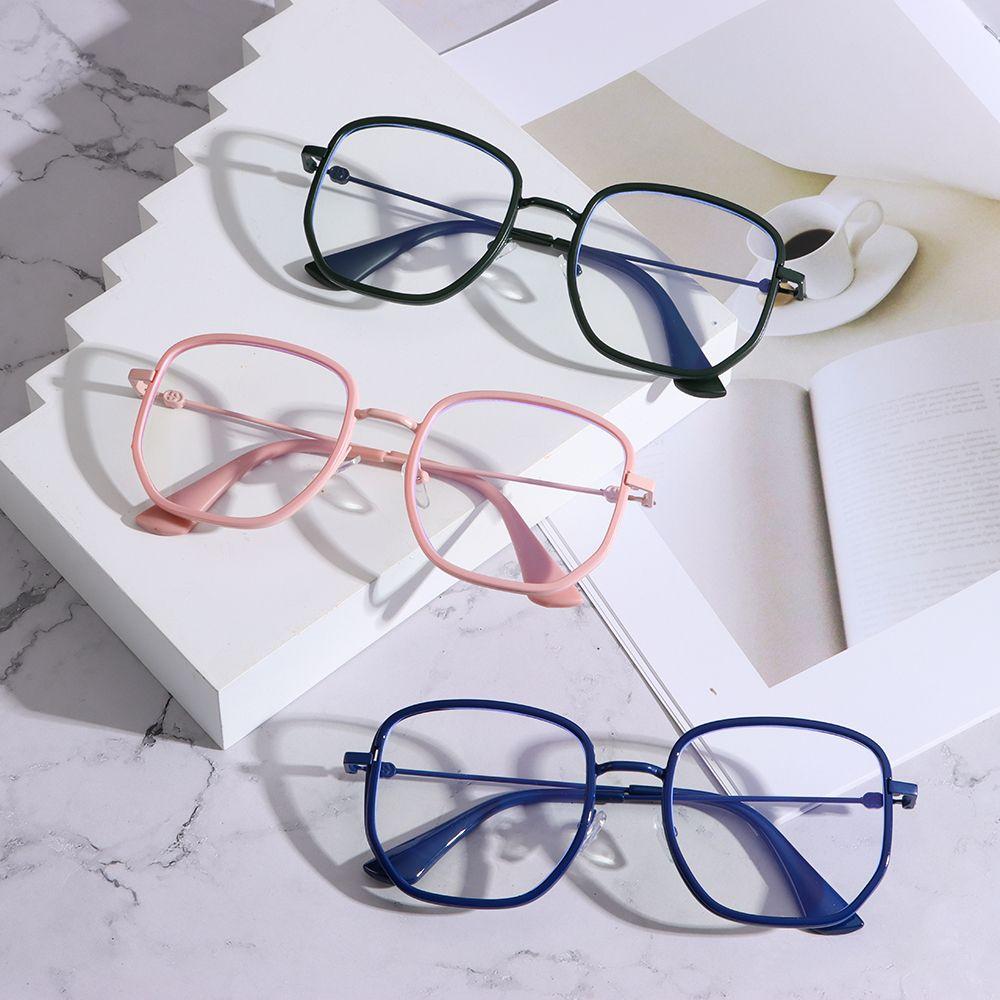 Frame Eyeglasses Big Frame Anti Blue Light Glasses Computer Goggles Anti-radiation Office Glasses