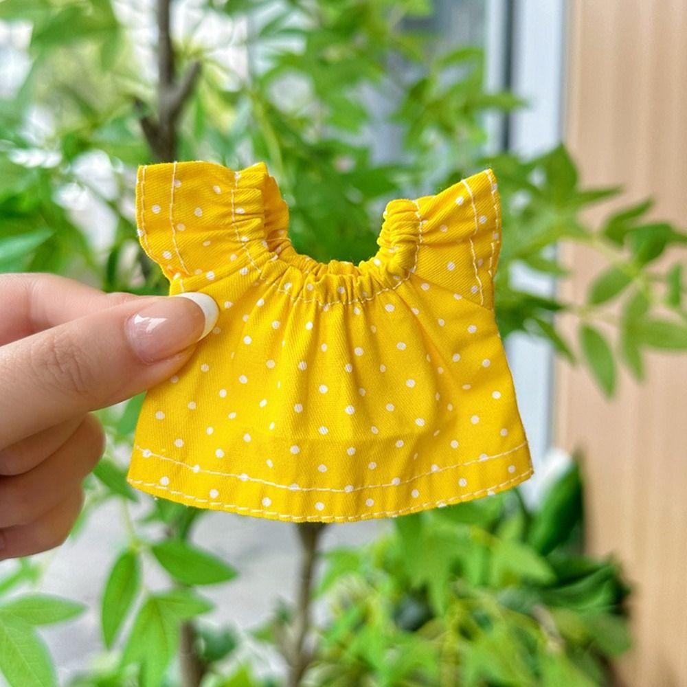 Multistyles Doll Jeans Dresses Fashion Doll Clothes Accessories Kids Toys for 10cm Cotton Dolls
