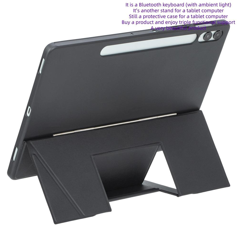 Подходит для Samsung Tab S11 Ultra 14,6-дюймовый кронштейн подвесная разделенная сенсорная Bluetooth-клавиатура с подсветкой