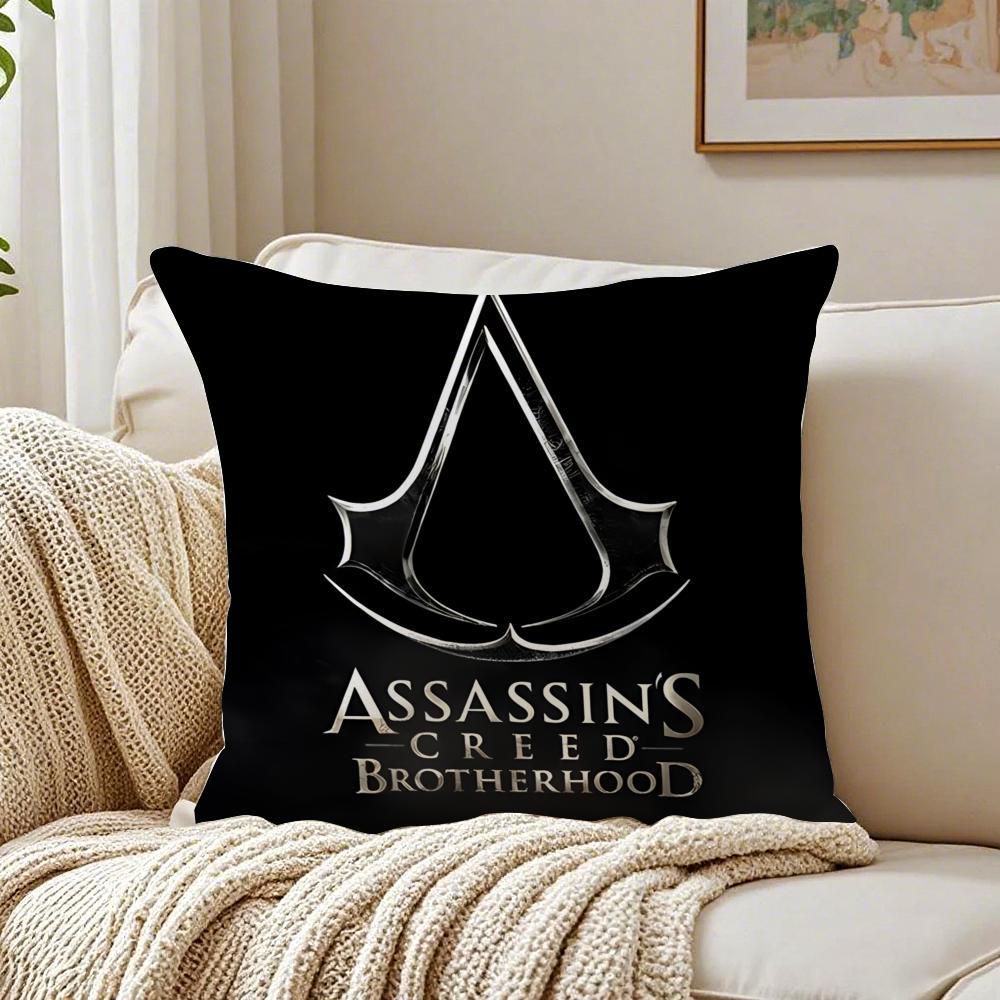 Игровой автомат AAssassins CreedS Наволочка Льняная Наволочка Мягкая для Дивана Кровати Домашней Комнаты Декор