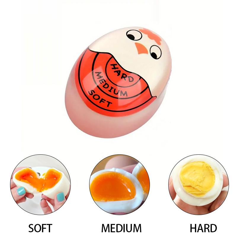Egg Timer and Egg Cook Timer,Color Egg Cooking Indicator Color Change Design for Home Kitchen Cooking Clock JDGJ013