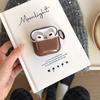 Korean simple brown AirPods 1 generation earphone case for Apple Bluetooth headset 1st generation Pro1st generation