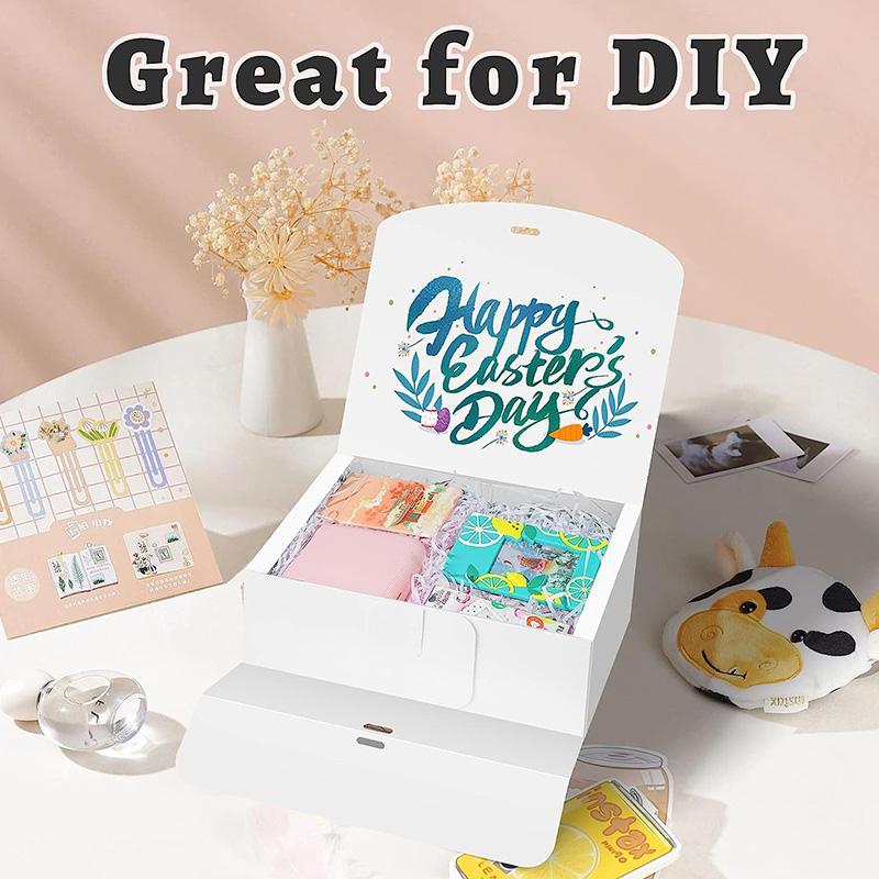 1 шт. Коробки для хранения большого размера из картона и бумаги, ручная работа, складная подарочная коробка, свадебный мешок для конфет, украшение на день рождения