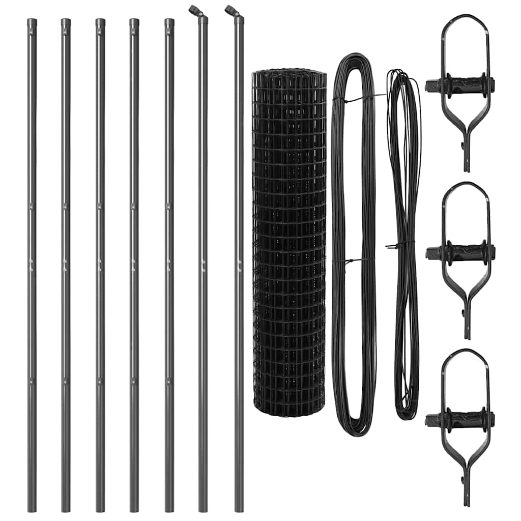 Ground Fix Welded Wire Fence 10 x 1 m (W x H)