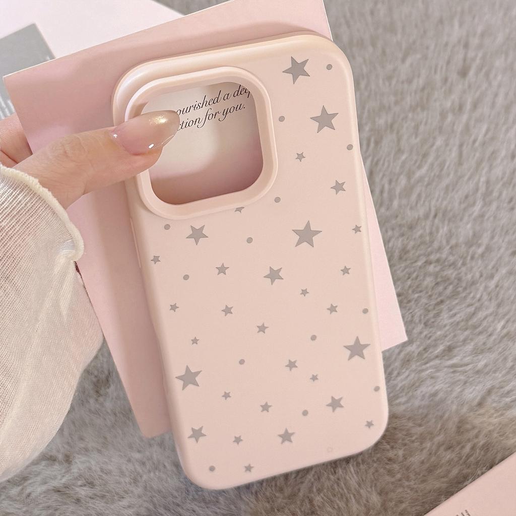 Чехол для мобильного телефона Full Screen Stars Iphone17 Apple 15 Защита от падений 13 Нишевый 16pro Max Подходит для 12 Мягкий
