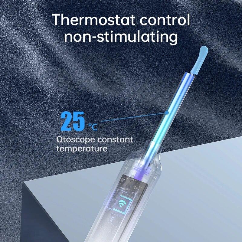 Визуальный очиститель ушей с камерой Отоскоп для удаления ушной серы USB-зарядка 8-мегапиксельный инструмент для эндоскопа Earpick Мини-камера Набор инструментов для ухода за здоровьем