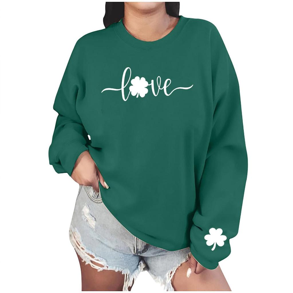 Женские повседневные модные толстовки с длинным рукавом и круглым вырезом с принтом, пуловер, топ