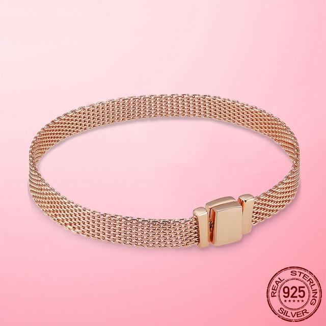925 Серебряный Оригинальный Браслет Me Fit Brand Me Charm Бусины Мода Узел Бесконечности Женщины Femme Браслет Роскошные Ювелирные Изделия