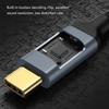 USB C - 2 RCA Аудиокабель 1,5 м в оплетке для цифровых и аналоговых устройств