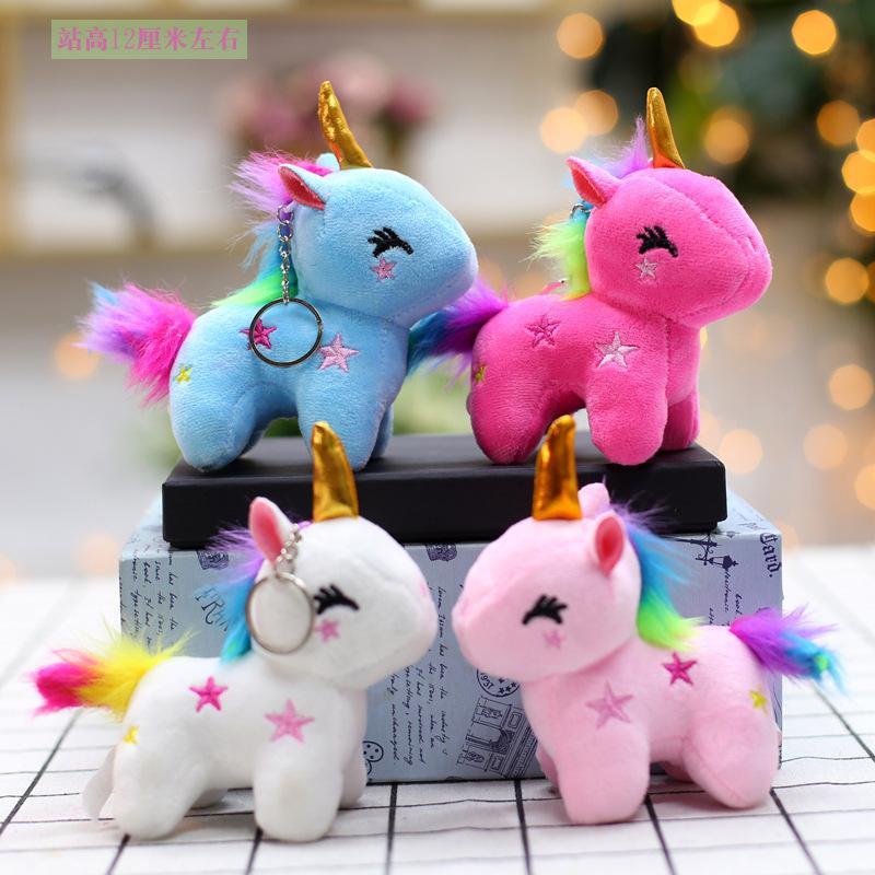 Альпака Маленький Подвеска Плюшевая Игрушка Милый Брелок для Сумки Кукла Украшения Верблюд Лошадь Халат Медведь