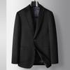 Мужской повседневный костюм осень-зима шелковица шерсть одинарный West Light роскошный деловой деловой шерстяной костюм пиджак