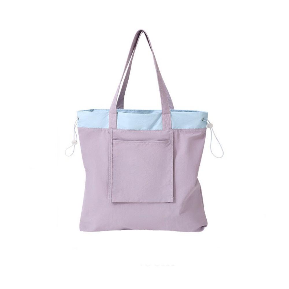 Lightweight Foldable Shopping Bag Reusable Drawstring Handbag Travel Grocery Bag Shopping