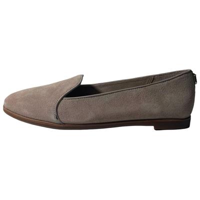 Бонни Кожа спилок Универсальные лоферы слипоны Женские лоферы Серый 1099863-OYS