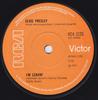 7inch Record ELVIS PRESLEY - I'm Leavin' RCA2125 RCA Victor 1971 UK Rock Used