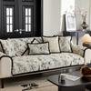 Four Seasons Universal Sofa Cushion Retro Manor Sofa Cushion Seat Cover Light Luxury Modern Non-Slip Sofa Cushion Dust Towel