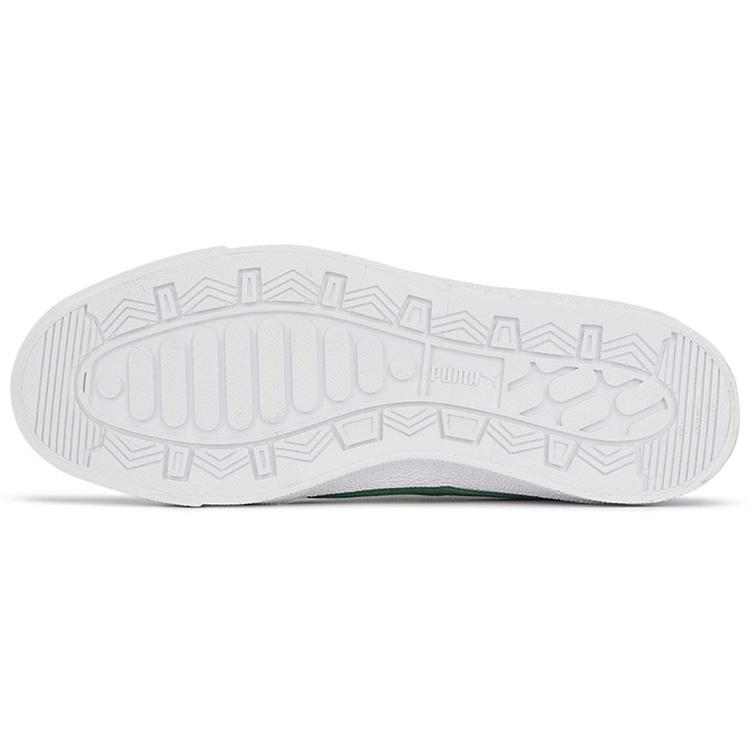 PUMA Oslo Vulc CVS Shoes White/Green Men's 374978-03