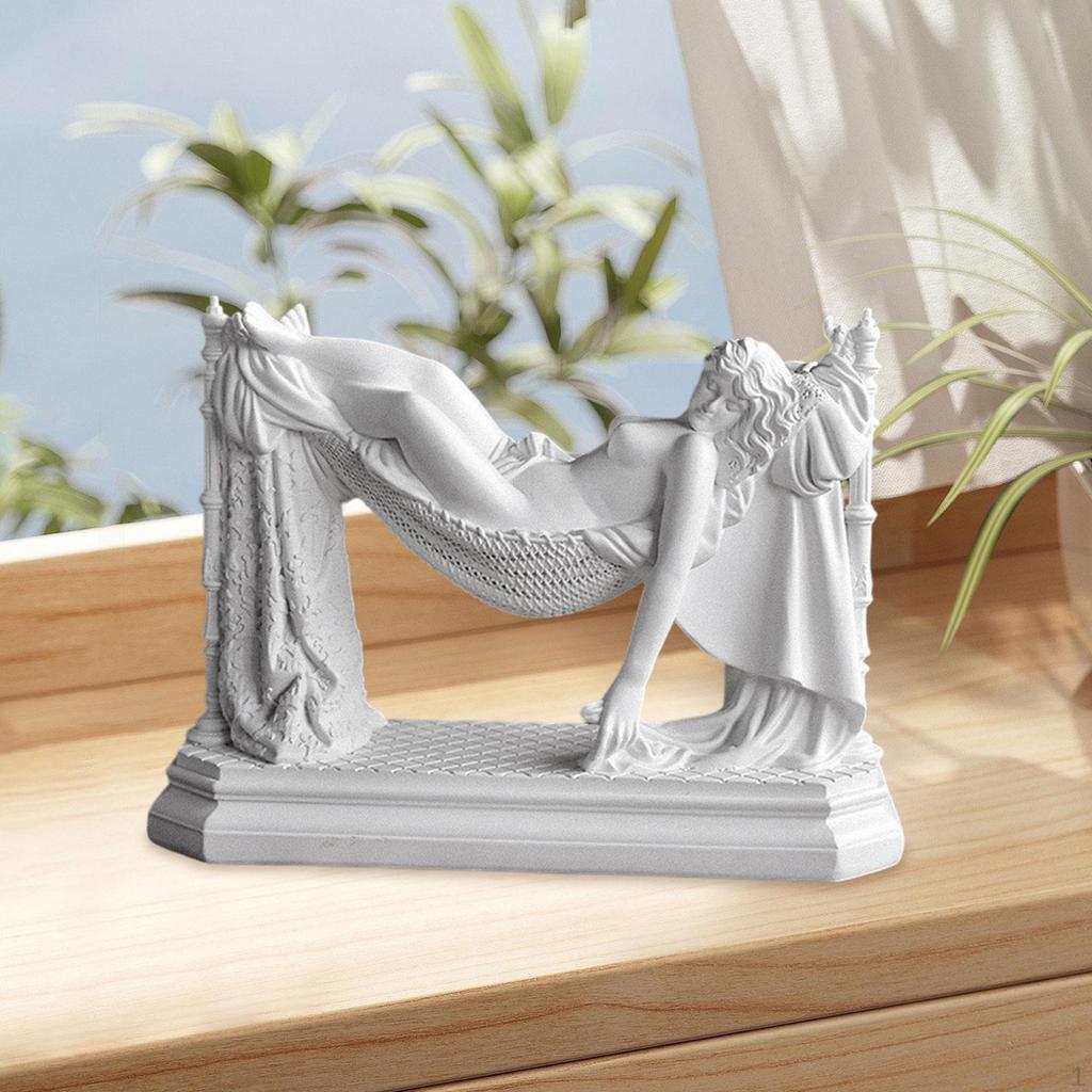 Скульптура Статуя Афродиты Коллекционная Белая Декоративная Фигурка Греческое Искусство для Офиса Книжной Полки