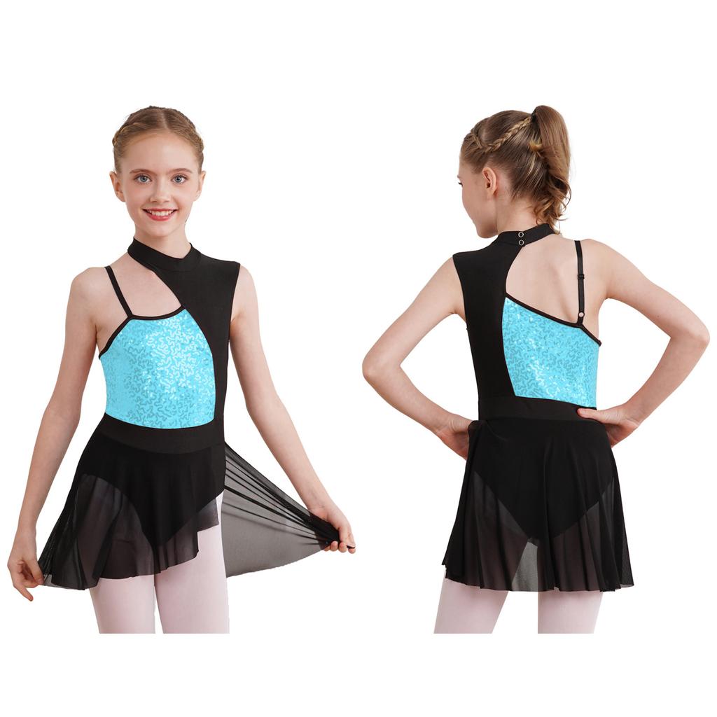 Фигурное катание на коньках, роликовые коньки, Холтер, балетное танцевальное трико, платье, художественный гимнастический костюм для детей, девочек