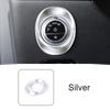 Carbon Fiber Color Car Headlight Switch Button Frame Head Lamp Trim For Mercedes Benz C Class W206 -23 Interior Accessories