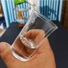 4 шт. Креативный высокий стакан для крепких напитков Белый Дух Вечеринка Маленький винный стакан Стакан для крепких напитков Маленький винный стакан разного объема Стакан для водки Винный стакан Подарок