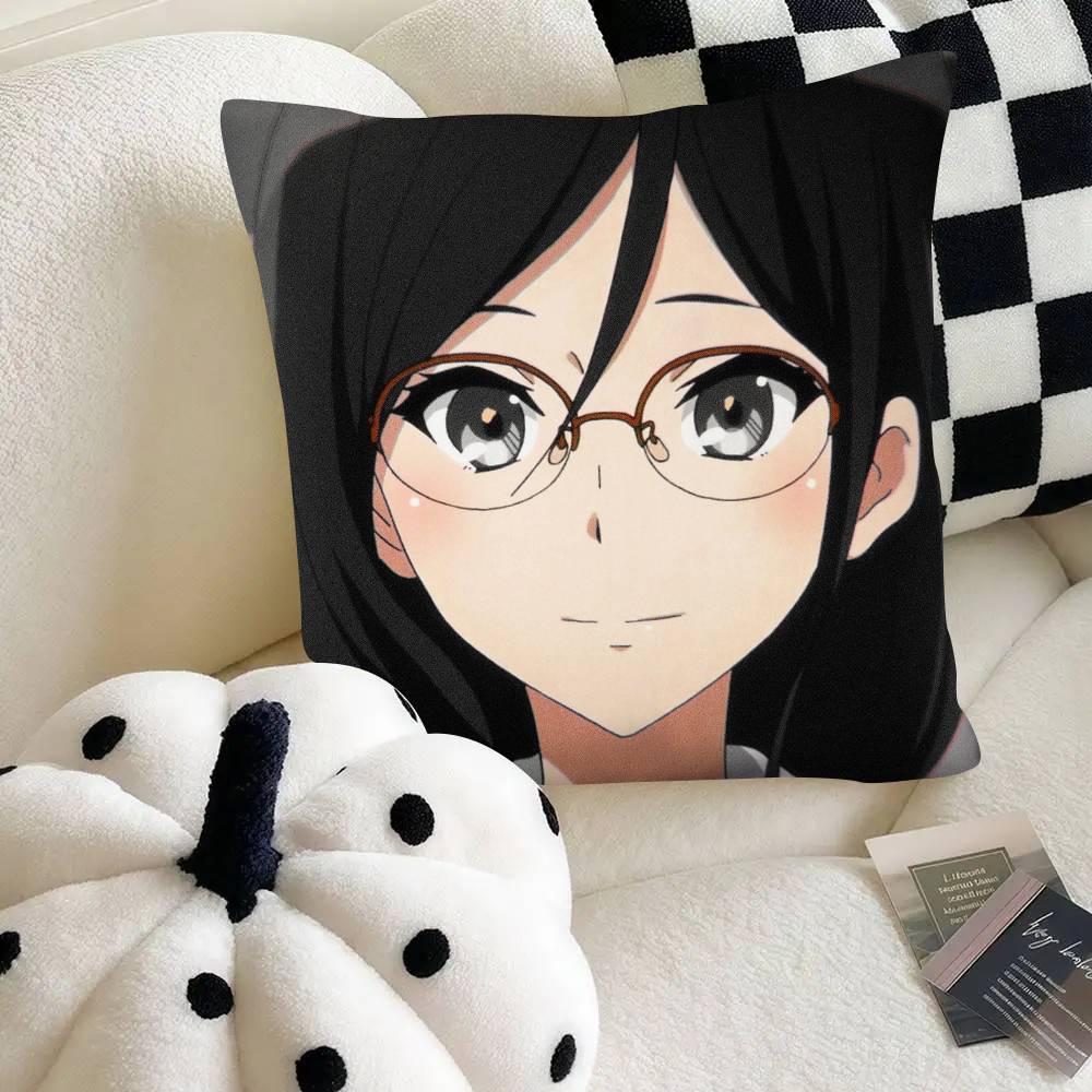 Аниме Чехол на подушку Glasslip Модный квадратный чехол на подушку Спальня Диван Гостиная Ins Декор Отдых