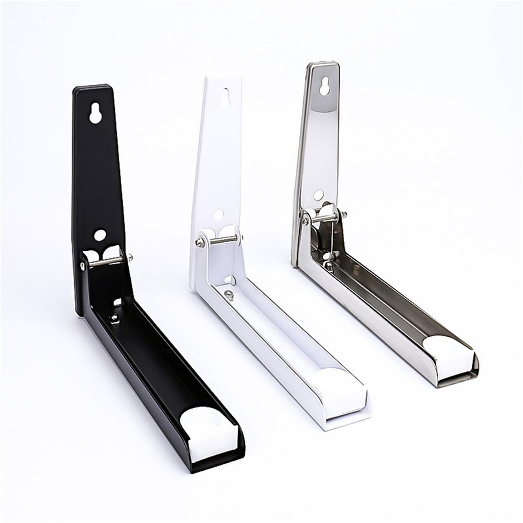 Wall Mounted Steel Kitchen Shelf Microwave Holder Space Saving Microwave Rack Stainless Steel Mount for Microwave Oven