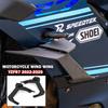 Для YZF R7 2025 YZFR7 YZF-R7 2024 2023 2022 мотоцикла фиксированные крылья ветровое стекло элероны боковые спойлеры динамические фиксированные крылья