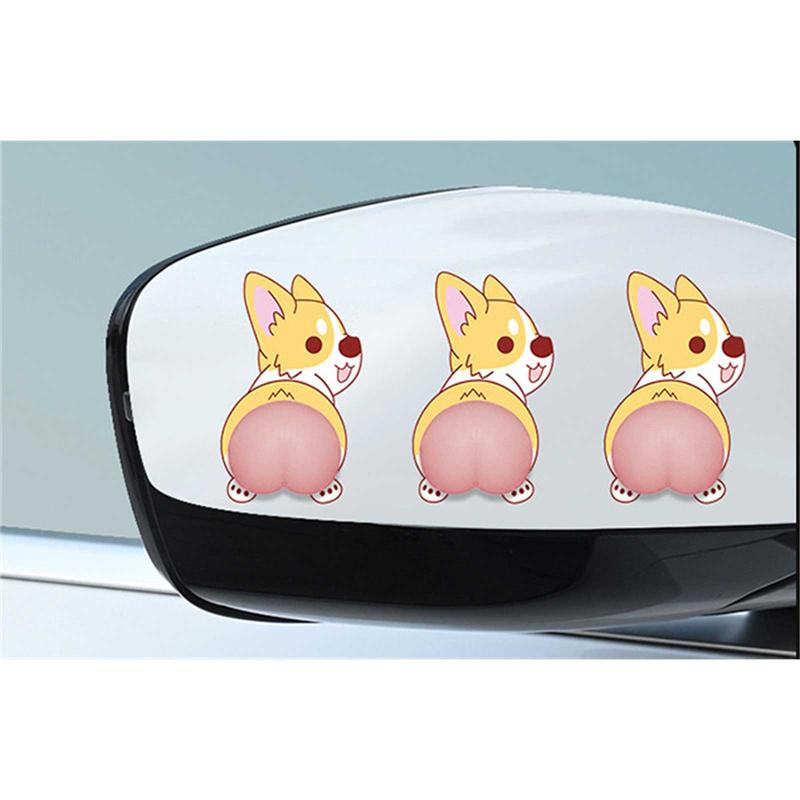 Защита от натирания двери автомобиля протектор против царапин милый приклад мультфильм против столкновений полосы украшения тела бампер защита губ